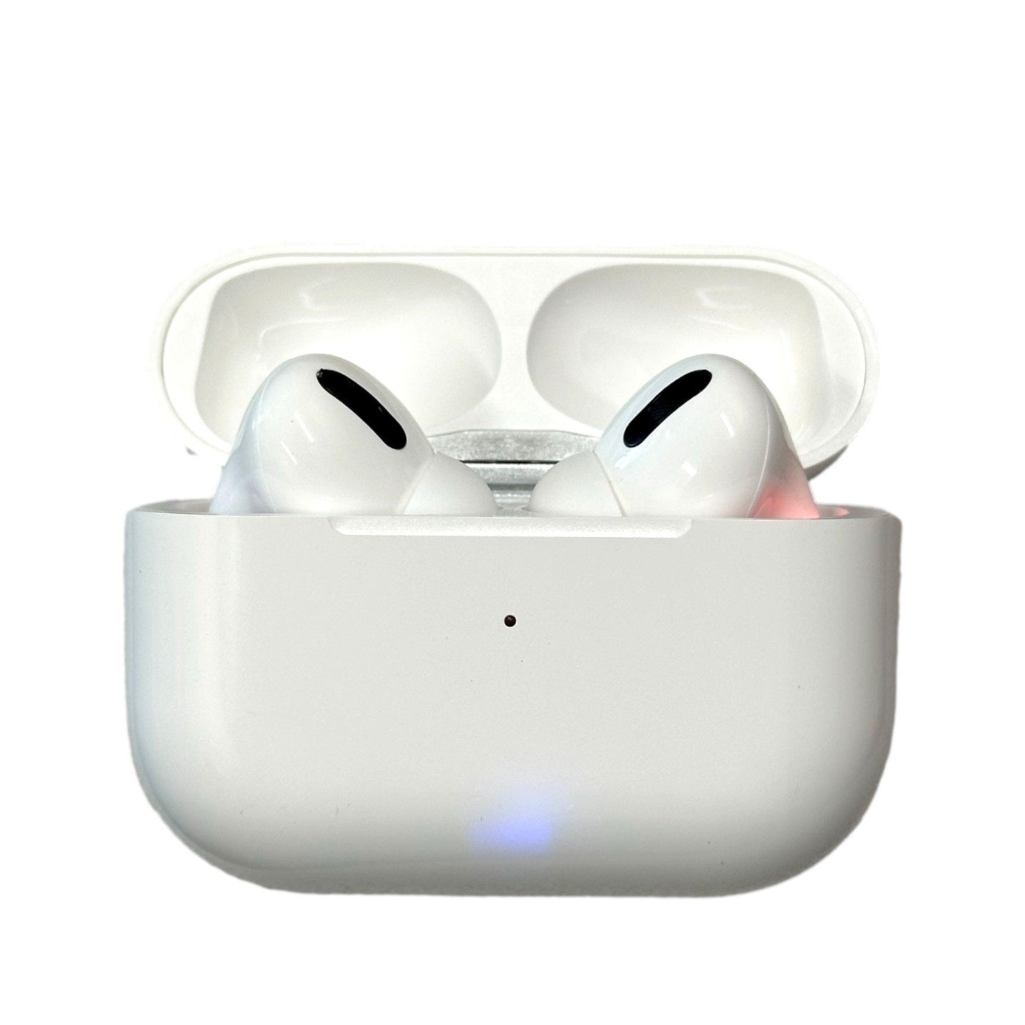 AirPods Pro in charging case.